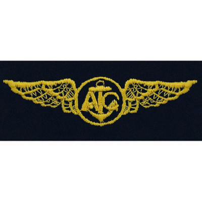 [Vanguard] Navy Embroidered Badge: Air Crew - embroidered on coverall