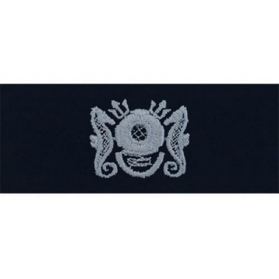 [Vanguard] Navy Embroidered Badge: Master Diver Enlisted. - coverall