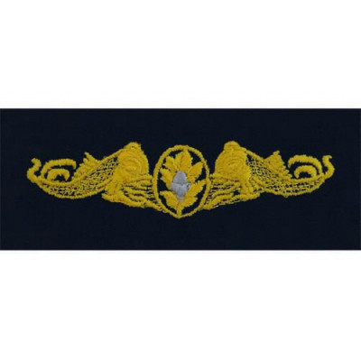 [Vanguard] Navy Embroidered Badge: Surface Warfare Medical - coverall