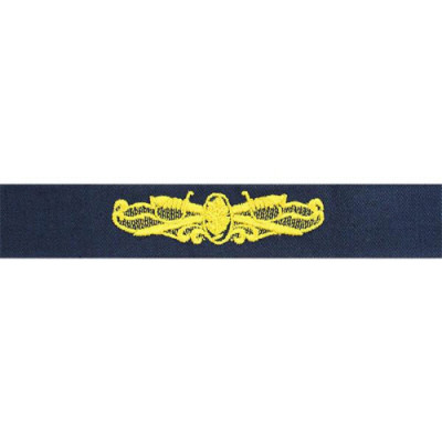 [Vanguard] Navy Embroidered Badge: Surface Warfare Medical Service - coverall