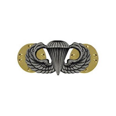 [Vanguard] Dress Badge: Basic Parachutist Insignia - miniature, oxidized