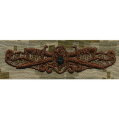 [Vanguard] Navy Embroidered Badge: Surface Warfare Medical - Desert Digital