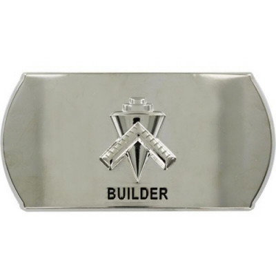 [Vanguard] Navy Enlisted Specialty Belt Buckle: Builder: BU