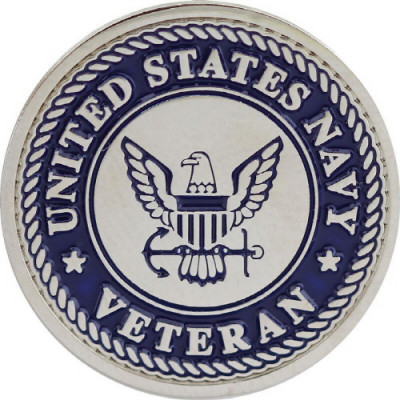 [Vanguard] Lapel Pin: Navy Veteran