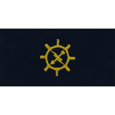 [Vanguard] Navy Embroidered Collar Device: Operations Technician - coverall