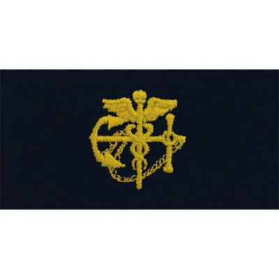 [Vanguard] Navy Public Health Service PHS Collar Device: Anchor with Caduceus - coverall