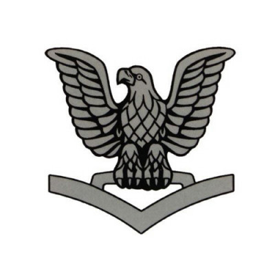[Vanguard] Navy Construction Hat Decal: E4 Petty Officer Third Class