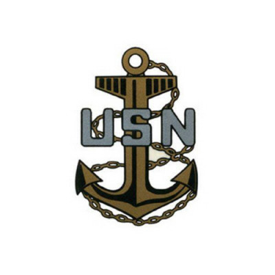 [Vanguard] Navy Construction Hat Decal: E7 Chief Petty Officer