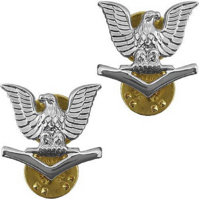 [Vanguard] Navy Metal Coat Epaulet Device: E4 Petty Officer