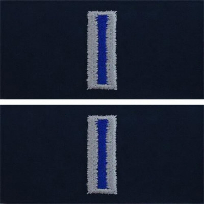 [Vanguard] Navy Embroidered Collar Device: Warrant Officer 5 - coverall