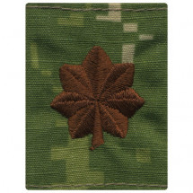 [Vanguard] Navy Parka Tab Device: Woodland Digital Embroidered LCDR Lieutenant Commander
