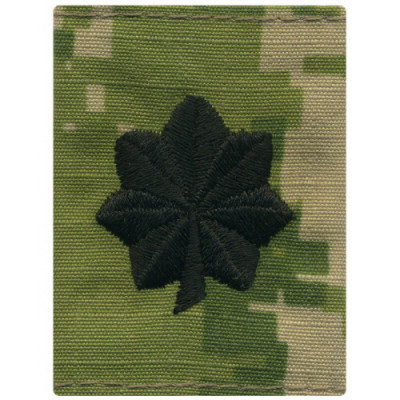 [Vanguard] Navy Parka Tab Device: Woodland Digital Embroidered CDR Commander