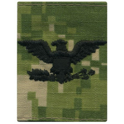 [Vanguard] Navy Parka Tab Device: Woodland Digital Embroidered CAPT Captain