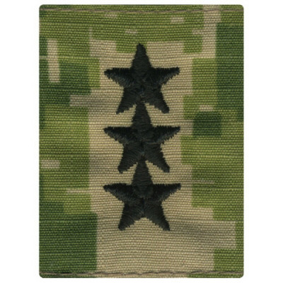 [Vanguard] Navy Parka Tab Device: Woodland Digital Embroidered VADM Vice Admiral