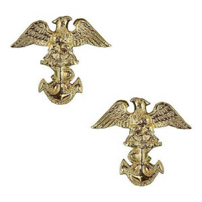 [Vanguard] Navy ROTC Collar Device: Midshipman First Class