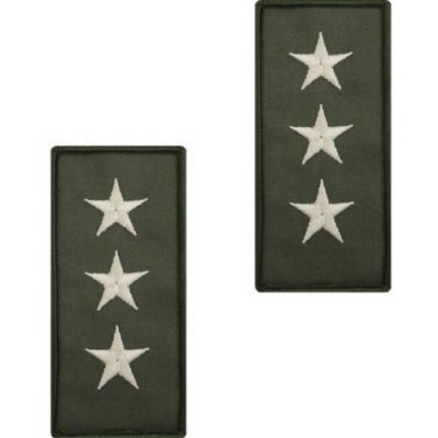 [Vanguard] Navy Embroidered Rank: 3 Star: Vice Admiral - flight suit