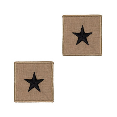 [Vanguard] Navy Embroidered Rank: 1 Star: Rear Admiral Lower - Desert