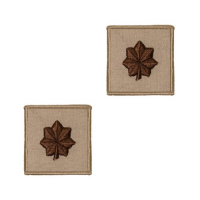 [Vanguard] Navy Embroidered Rank: Lieutenant Commander - Desert