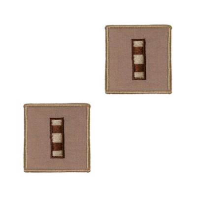 [Vanguard] Navy Embroidered Rank: Warrant Office 4 - Desert