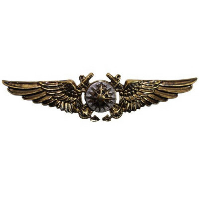 [Vanguard] Marine Corps Badge: Aerial Navigator - Antique Gold