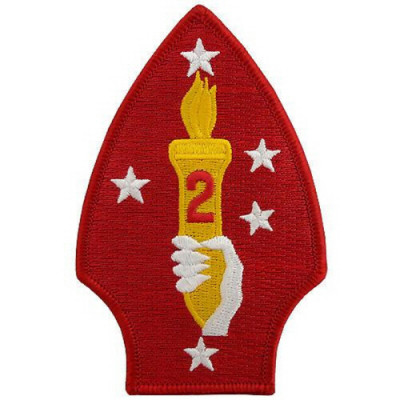 [Vanguard] Marine Corps Shoulder Patch: Second Division - color